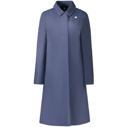 K-WAY TRENCH DAMSKI NIEBIESKI