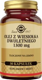 Solgar Olej z Wiesiołka Dwuletniego, 30 kapsułek
