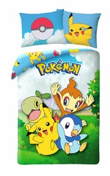 Halantex Pościel bawełniana 140x200 Pokemon poszewka 70x90 Kids