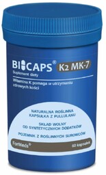 Bicaps K2 MK-7 - Regulacja transportu wapnia
