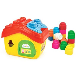 CLEMENTONI Klocki sensoryczne Soft Clemmy Domek Peppa Pig