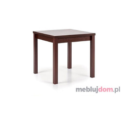 Stół GRACJAN Halmar Orzech ciemny, 80x80-160