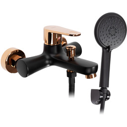 Rea Bateria Wannowa REA MILD Czarna Różowo Złota