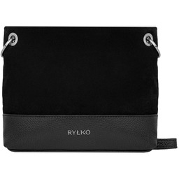 Ryłko R40928TB_YM3 torebka damska skórzana czarna
