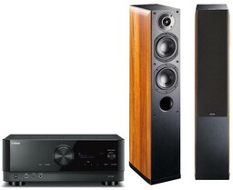 Yamaha MusicCast RX-V6A Czarny, Indiana Line Nota 550