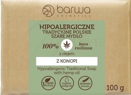BARWA Hipoalergiczna Tradycyjne Polskie Mydło szare w kostce