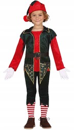 Strój Małego Elfa Elf Delux Skrzata Skrzat Pomocnik