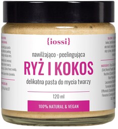 Iossi Ryż i Kokos, peelingująca pasta do mycia
