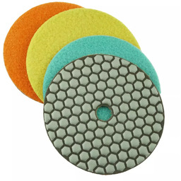 Dysk polerski gr.0050 diament.śr.150mm, praca na sucho