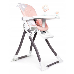 Fotelik krzesełko do karmienia róż składany Ecotoys Ecotoys