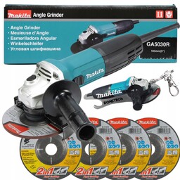 Zestaw Szlifierka Kątowa 125 mm 720W Makita GA5030R