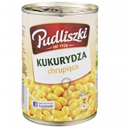 Pudliszki Kukurydza konserwowa 6x400g