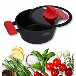 Zwieger Obsidian Garnek 2 L Pokrywka 20 CM