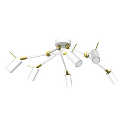 Wielopunktowa lampa sufitowa Iris MLP7274 Milagro nad stół