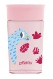 Dr Brown''s Kubek Niekapek 360 300ml 9m+ Różowy