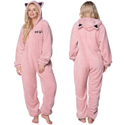 PIŻAMA ONESIE Kigurumi Kombinezon Przebranie Kostium KOT BRUDNY