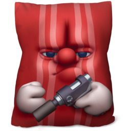 Poduszka Bulanci - Czerwona