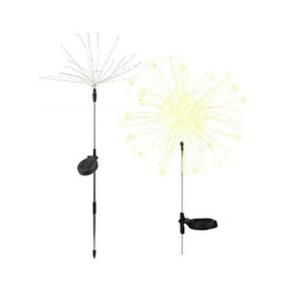 Lampa ogrodowa solarna wbijana 80cm LOTUS drzewko dmuchawiec