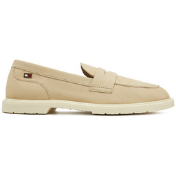 Loafersy Tommy Hilfiger FW0FW08679 Écru