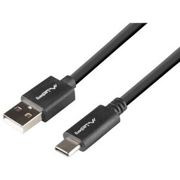 LANBERG Kabel USB-A - USB-C CA-USBO-15CU-0018-BK 1.8 m