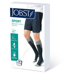 JOBST SPORT Podkolanówki uciskowe CCL2 róż/szary rozmiar L,