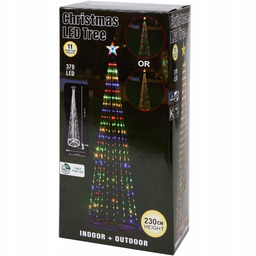 Choinka Duża Zewnętrzna XL 230 cm 370 Led