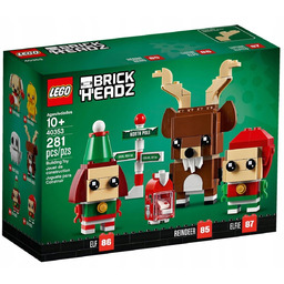 Lego BrickHeadz 40353 Renifer Elf Elfka Boże Narodzenie