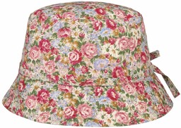 Kapelusz Tekstylny Allover Flowers by Lipodo, zielony, cm