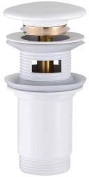LAVEO Korek uniwersalny klik-klak ceramiczny biały CKK_62C3