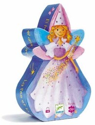 Djeco, puzzle, Wróżka i jednorożec, 36 el.