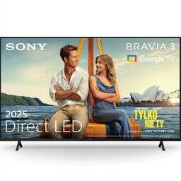 Telewizor Led Sony Bravia 3 K-43S35B 43" cali