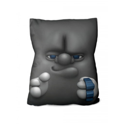 Poduszka Bulanci - Czarna