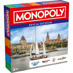 Gra planszowa WINNING MOVES MONOPOLY Edycja Szczecin Wielokolorowy
