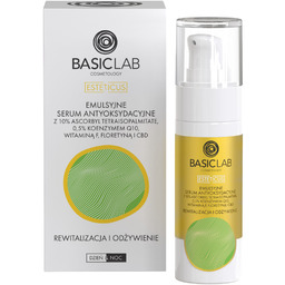 BASICLAB Esteticus Emulsyjne serum antyoksydacyjne z 10% ascorbyl