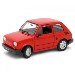 WELLY 1:21 Fiat 126p czerwony