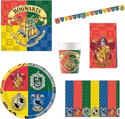 Procos DY10273865 - Duży zestaw imprezowy Harry Potter,