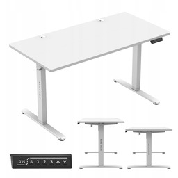 Biurko Elektryczne Regulowane 140 x 70 cm Mark