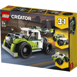 Lego Creator 3 w 1 31103 Rakietowy samochód