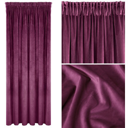 Zasłona Dekoracyjna Ria Taśma 140 x 270 C.Fiolet