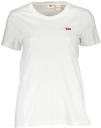 LEVIS BIAŁY T-SHIRT DAMSKI Z KRÓTKIM RĘKAWEM
