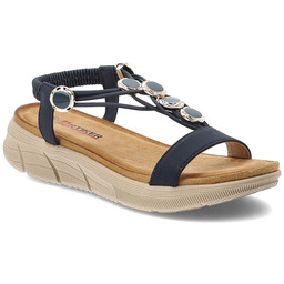 Artiker Sandały damskie, cholewka ze skóry ekologicznej cienkie