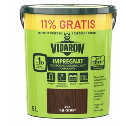 Vidaron Impregnat Ogrodowy 5L Dąb Ciemny R06