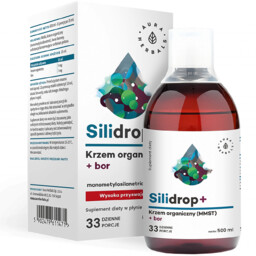 Aura Herbals Silidrop+, krzem organiczny (MMST) + bor,