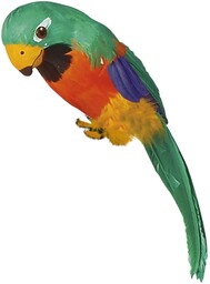 Widmann 30742 papuga z piórami, wielokolorowa
