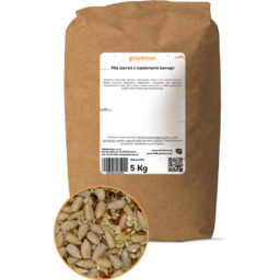 Mix ziaren z nasionami konopi 5kg
