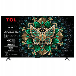 Telewizor 55" Tcl 144Hz 55Q6C QD-Mini Led 4K