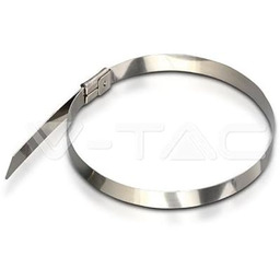 V-TAC CABLE TIE 4.6 * 300mm STAINLESS STEEL