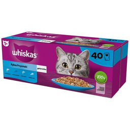 WHISKAS Karma dla kota Rybne Przysmaki (40 x