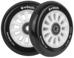 VÖGEL Kółka VKH-101 100mm ABEC-9 Biały (2 szt.)