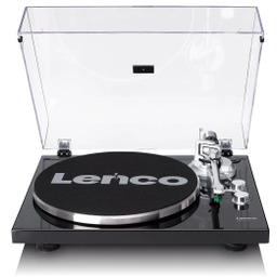 Lenco LBT-215BK Manualny Napęd paskowy, Przedwzmacniacz Bluetooth Czarny